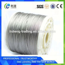 Cuerda de alambre de acero Proveedor de China cuerda de alambre de acero de pesca